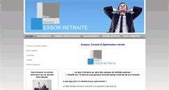 Desktop Screenshot of essor-retraite.fr